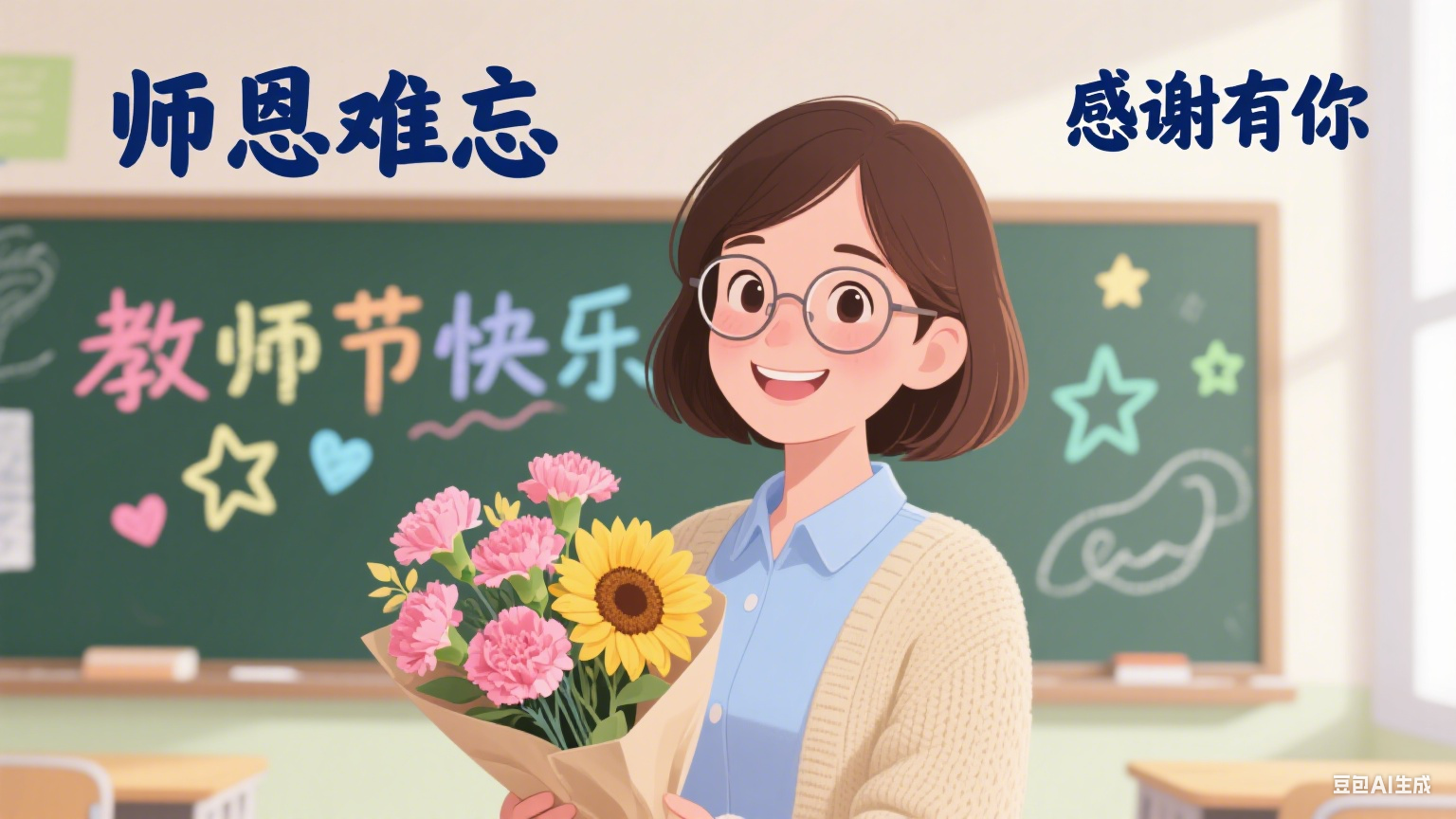 感恩有您 照亮前行 — 祝老師們節(jié)日快樂(lè)！